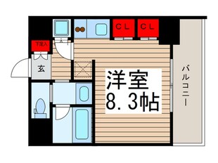 パークアクシス上野の物件間取画像